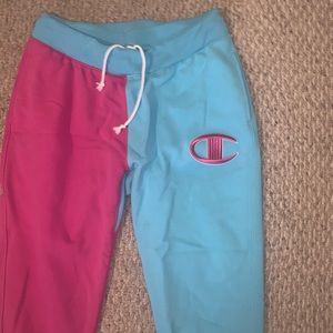 Champion XL two tone jogger sweatpants